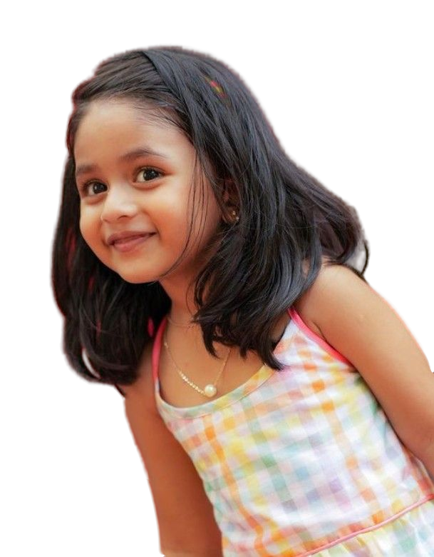 Young girl representing our mission